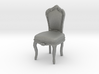 Barroque Chair 01. 1:24 Scale 3d printed 