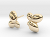 Duckweed Earrings - Science Jewelry 3d printed 