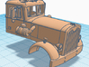 1/50th Early Autocar truck w round fenders 3d printed 