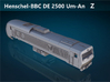 Henschel-BBC DE 2500 Um-An  Z [body] 3d printed Henschel-BBC DE 2500 Um-An Z top rendering