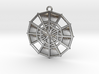 Rejection Emblem 13 Medallion (Sacred Geometry) 3d printed 