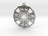 Rejection Emblem 14 Medallion (Sacred Geometry) 3d printed 