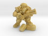Space Dwarf Rifleman 3d printed 
