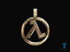 Half-Life - Lambda Pendant 3d printed 