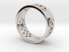 GEOMETRICALLY PATTERNED RING SIZE 11.5 3d printed 