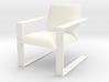 Miniature Luxury Modern Accent Chair 3d printed 