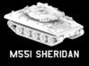 M551 Sheridan 3d printed 
