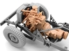 1/6 scale Jeep Willys 4x4 engine HOLLOW 3d printed 