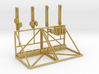 Building Roof Top Cell Tower Antenna 1/87 HO Scale 3d printed 
