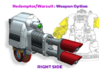 Right - Atlas Redemptor: Twin Heavy Lasers 3d printed 
