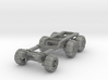 Truck chassis with wheels - downloadable 3d printed 