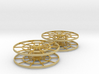 1/87th Coiled Tubing Reels for Oilfield or trailer 3d printed 