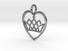 Queen Heart 3d printed 