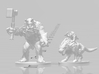 Heavy Armored Trolls 6mm miniature model fantasy 3d printed 
