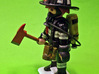 US_Firefighter Axe and Lamp 3d printed 