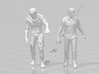 Zombie Cripple miniature model fantasy games rpg 3d printed 