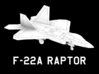 F-22A Raptor 3d printed 
