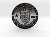 Lord Zeus Coin of 9 Virtues MAZUMA II 3d printed 