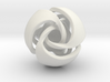 Twisted Geometric Pendant - Tetra-Sphere 3d printed 