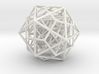 64 tetrahedron in icosahedron & dodecahedron 3d printed 