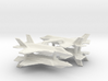 1:400 Scale F-35A (Clean, Gear Up) 3d printed 