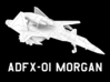 ADFX-01 Morgan (Loaded) 3d printed 