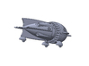Flash Gordon Zarkov rocket ship 3d printed 