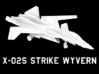 X-02S Strike Wyvern (Clean) 3d printed 