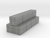 Plasmor concrete block wagon load - N gauge 3d printed 
