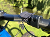 Vertical handlebar mount for GoPro The Remote  3d printed Example mount placed on handlebar