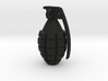 Keychain Grenade 37mm height 3d printed 