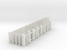 VR Picket Fence Set #1 1:48 Scale 3d printed 