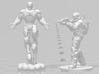 Ironman take off miniature model games rpg dnd wh 3d printed 