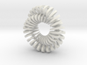 Spiralling figure 8 with 360 degree twist 3d printed 
