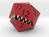 D20 Red Monster Figurine 3d printed 