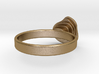 Gold Mine ring - UK N (inside diameter 17.2mm) 3d printed 