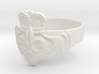 NOLA Claddagh, Ring Size 13 3d printed 