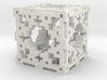 Swiss Cheese Cube 3d printed 