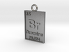 Bromine Periodic Table Pendant 3d printed 