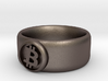 Bitcoin Ring (BTC) - Size 8.0 (U.S. 18.14mm dia) 3d printed 