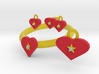 Star Of The Heart Jewelry Set 3d printed 