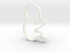 Baby / Fetus Cookie Cutter 3d printed 