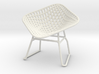 Diamond Wire Mesh Chair (1:24 Scale) 3d printed 