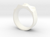 Triangulated Ring - 22mm 3d printed 