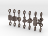 Icons || Keychain Fun 3d printed 