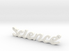  Science Text Necklace 3d printed 