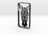 Zebra iphone 4s Case 3d printed 