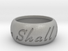 This Too Shall Pass ring size 8  3d printed 