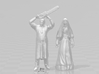 The Nun miniature model fantasy games dnd rpg  3d printed 