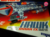 SPACE 2999 HAWK MPC 1/72 COCKPIT  3d printed Boxart of the Hawk kit.